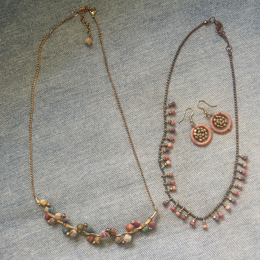 ANJU  Multicolor Beaded Women’s Necklace -